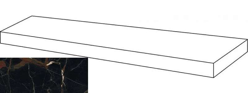 Ombra di Caravaggio Scalino Angolare DX 33x160 (1600x330)