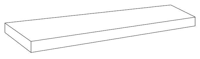 620070001810 Ступень Atlas Concorde Thesis Moka Scalino Angolare Sx Lap 33X120 (1200x330)