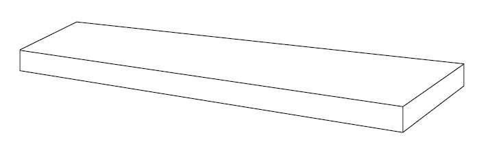 620070001667 Ступень Atlas Concorde Volcano Bianco Scalino Angolare Dx 33X120 (1200x330)