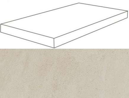 620070001089 Ступень Atlas Concorde Ice Mist Scalino Angolare DX Lap 33x120 (1200x330)