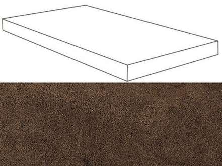 620070001097 Ступень Atlas Concorde Moka Scalino Angolare SX Lap 33x120 (1200x330)