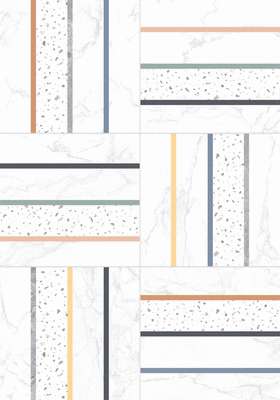 Плитка настенная Axima Генуя геометрия 28x40 (280x400)