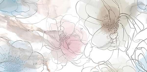 Декор настенный Axima Вставка Канары D1 30х60 (600x300)