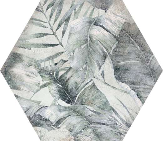 Керамогранит Azteca San Francisco Deco Nat Hex White 52x60 (520x600)