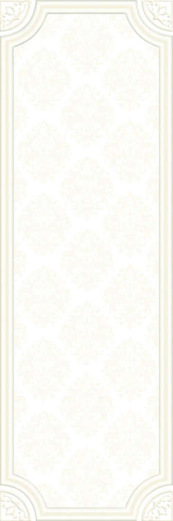 Плитка настенная Azulejo Espanol Jeddah Marco Crema 25x75 (250x750)