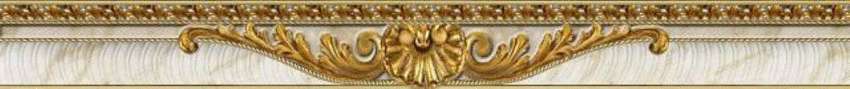 Бордюр настенный Baldocer Zocalo Relieve Davos Oro 9x85 (850x90)