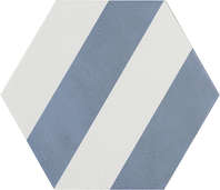 Stripe Azul Mate 19.8x22.8 (198x228)