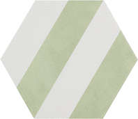 Stripe Verde Mate 19.8x22.8 (198x228)