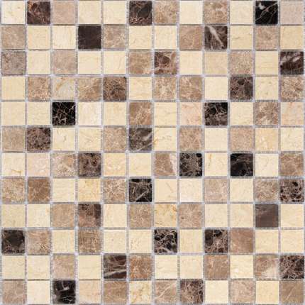 Caramelle Mosaic Pietrine Pietra Mix 1 POL 23x23x4