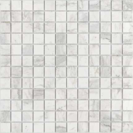 Caramelle Mosaic Pietrine Dolomiti bianco MAT 23x23x4
