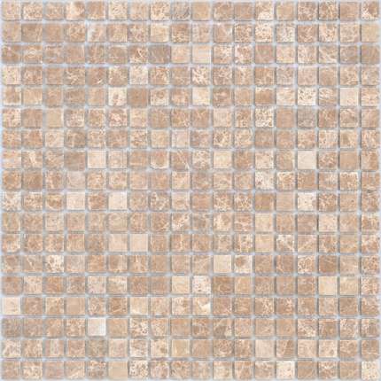 Caramelle Mosaic Pietrine Emperador Light MAT 15x15x4