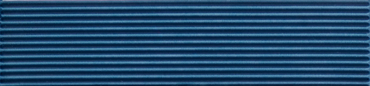 Casa Dolce Casa Sensi Colore Blunotte Glossy Rigato 5.7x23.2