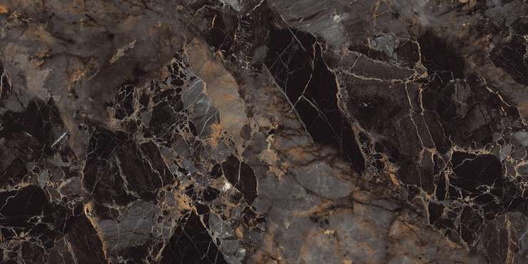 Casati Ceramica Mix Rock 2005 Dark Gold 60x120 (Carving Polished Gold)