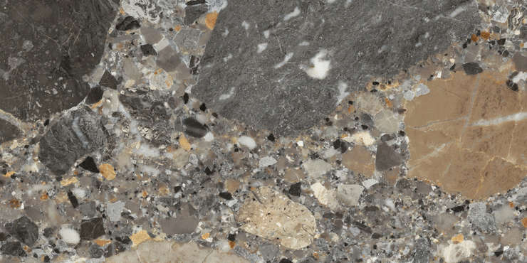 Керадим Grappolo Multi Серый Матовый 59.5х119.1