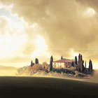 P2-2D194 Панно настенное Ceramica Classic Панно Castle 40х40 (400x400)