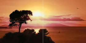 P4D283 Панно настенное Ceramica Classic Freedom Панно 80х40 (800x400)