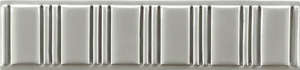 PA4 Бордюр настенный Ceramiche Grazia PANTHEON D.STEEL 6.5x26 (260x65)