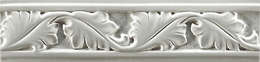 FO4 Бордюр настенный Ceramiche Grazia FOLIAGE D.STEEL 6.5x26 (260x65)