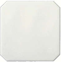 VOT1 Плитка настенная Ceramiche Grazia Ottagona White 20x20 (200x200)