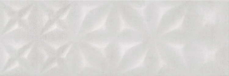 Плитка настенная Cersanit ASU522D Apeks рельеф светло-серый 25x75 (750x250)