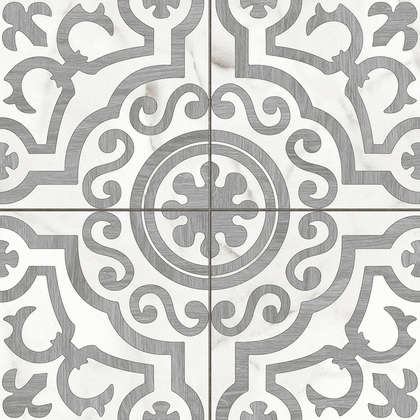 Белый узоры 17226 (420x420)