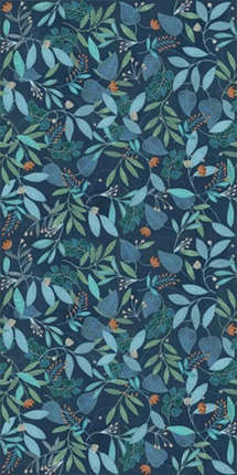 Dado Ceramica Wallpapers Blue Forest 60x120 Rett ( R054d)_D303960