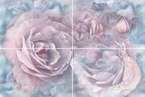 P4D688 Панно настенное Дельта Керамика Serenity Панно 60х40 (комплект 4шт) (600x400)