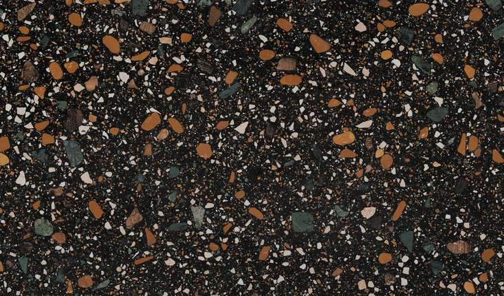 Ennface Industrial Terrazzo Black Matt 80x160