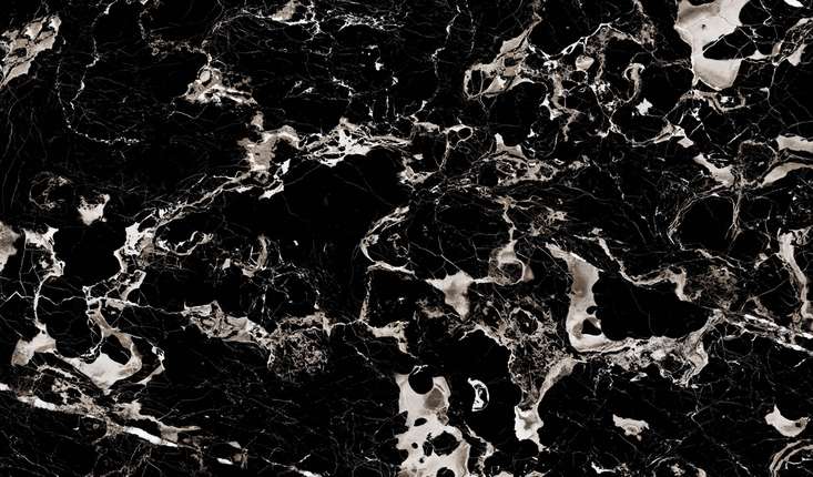 Ennface Marble Portoro Black Full Lappato 6mm 120x280