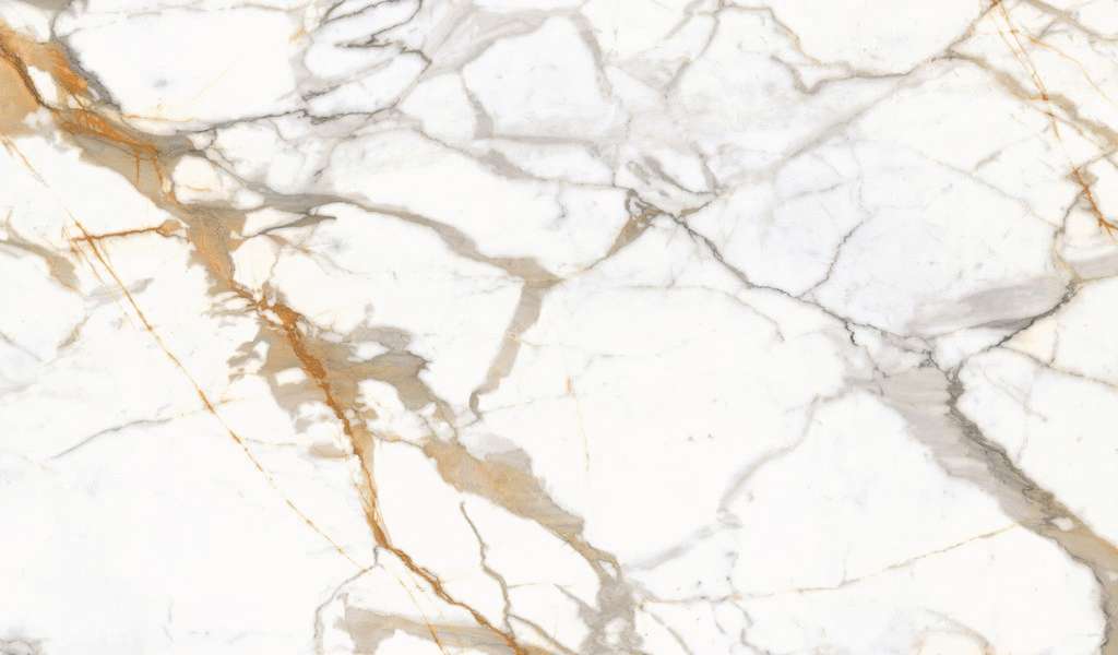 Ennface Marble Calacatta Oro Full Lappato 6mm 120x280 -3