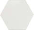 20339 Керамогранит Equipe Hexatile Blanco Mate 17.5*20 (200x175)