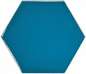 Hexagon Electric Blue (124x107)