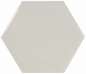 Hexagon Light Grey (124x107)