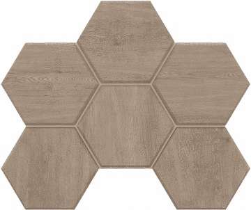 Estima Classic Wood CW02 Dark Grey Hexagon  28.5x25