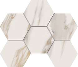 RM01 White Hexagon 25x28.5  (285x250)