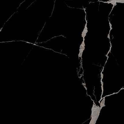 Eurotile Statuario Black Pol 60x60