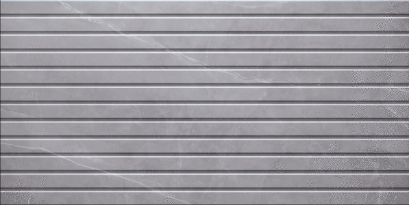 Плитка настенная Eurotile Kamau Grey Mat Str. 30x60 (600x300)