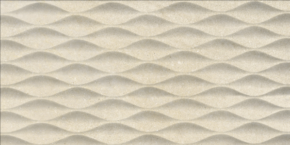 Плитка настенная Eurotile Kiiro Sand Glossy Str. 30x60 (600x300)