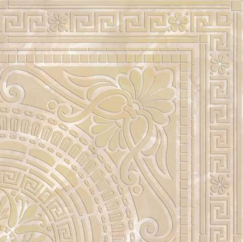 47 Декор напольный Eurotile Versace 49,5х49,5 (495x495)