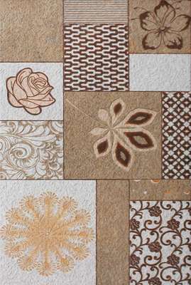 Декор настенный Евро-Керамика Dec. Коричневый (270x400)