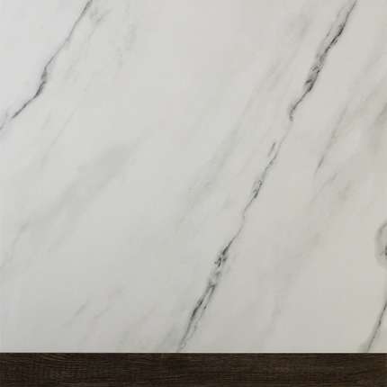 Евро-Керамика Калакатта На белом серый матовый ректификат (вставка бордюр)