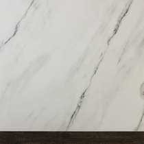 Декор керамогранит Евро-Керамика На белом серый матовый ректификат (вставка бордюр) (600x600)