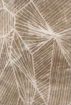 Декор настенный Евро-Керамика Серо-Коричневый вставка (270x400)