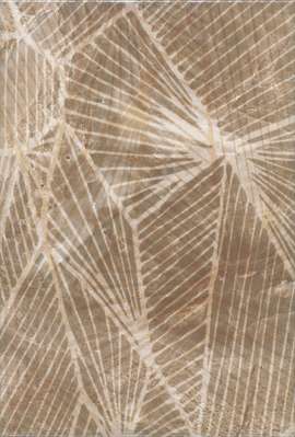 Декор настенный Евро-Керамика Серо-Коричневый вставка (V) (270x400)