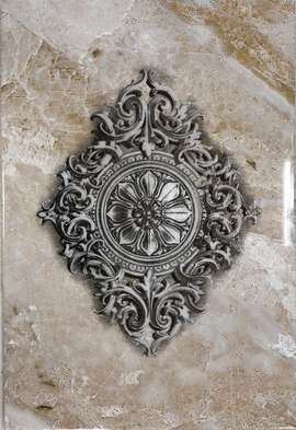 Декор настенный Евро-Керамика Декор Гроссето 27x40 (270x400)