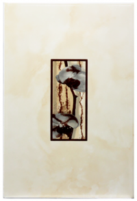 Декор настенный Евро-Керамика Палевый Хлопок 0015 (200x300)