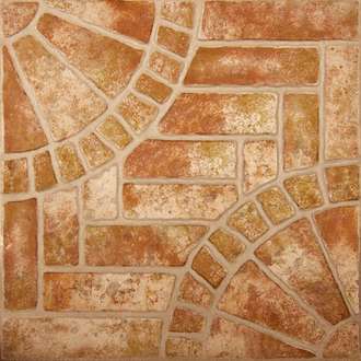 Плитка напольная Евро-Керамика Красно-коричневый (330x330)