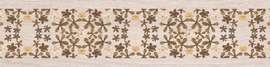 Бордюр настенный Евро-Керамика Cen. Бежевый 2 (270x77)