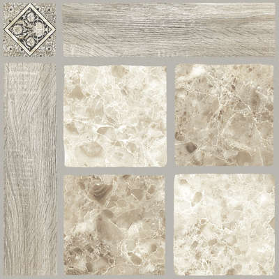 3 PL 1001 Плитка напольная Евро-Керамика Палермо 40x40 (400x400)