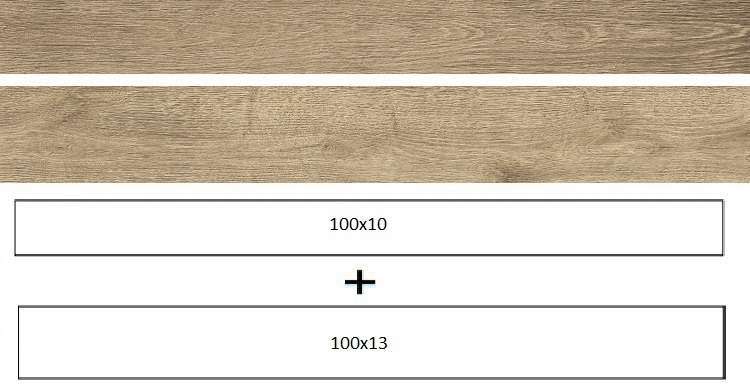 Керамогранит Евро-Керамика Beige 10,35 м2 (1000x130)